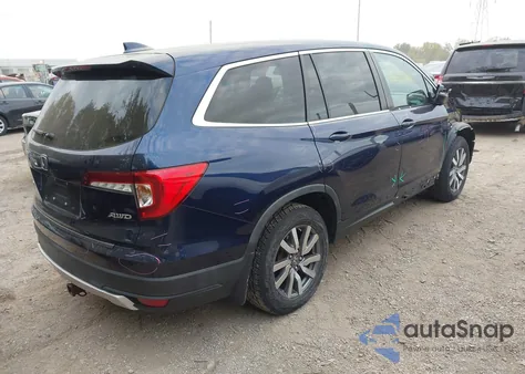 2020 Honda Pilot Awd Ex-L z USA, uszkodzony, nr VIN 5FNYF6H58LB012004